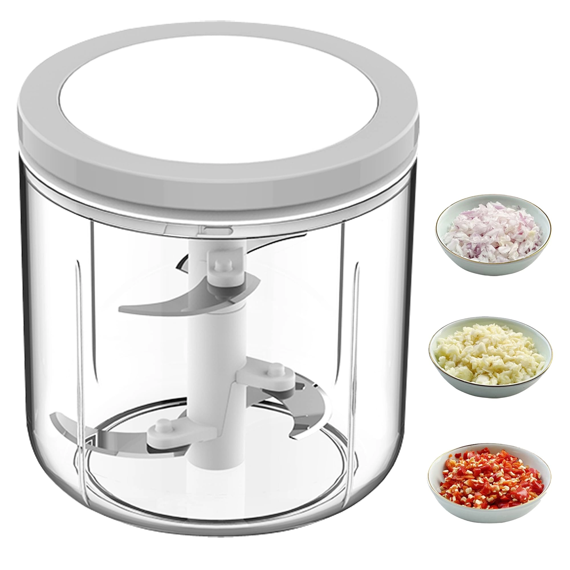 ZWCEGND Manual Food Processor - 1000ML