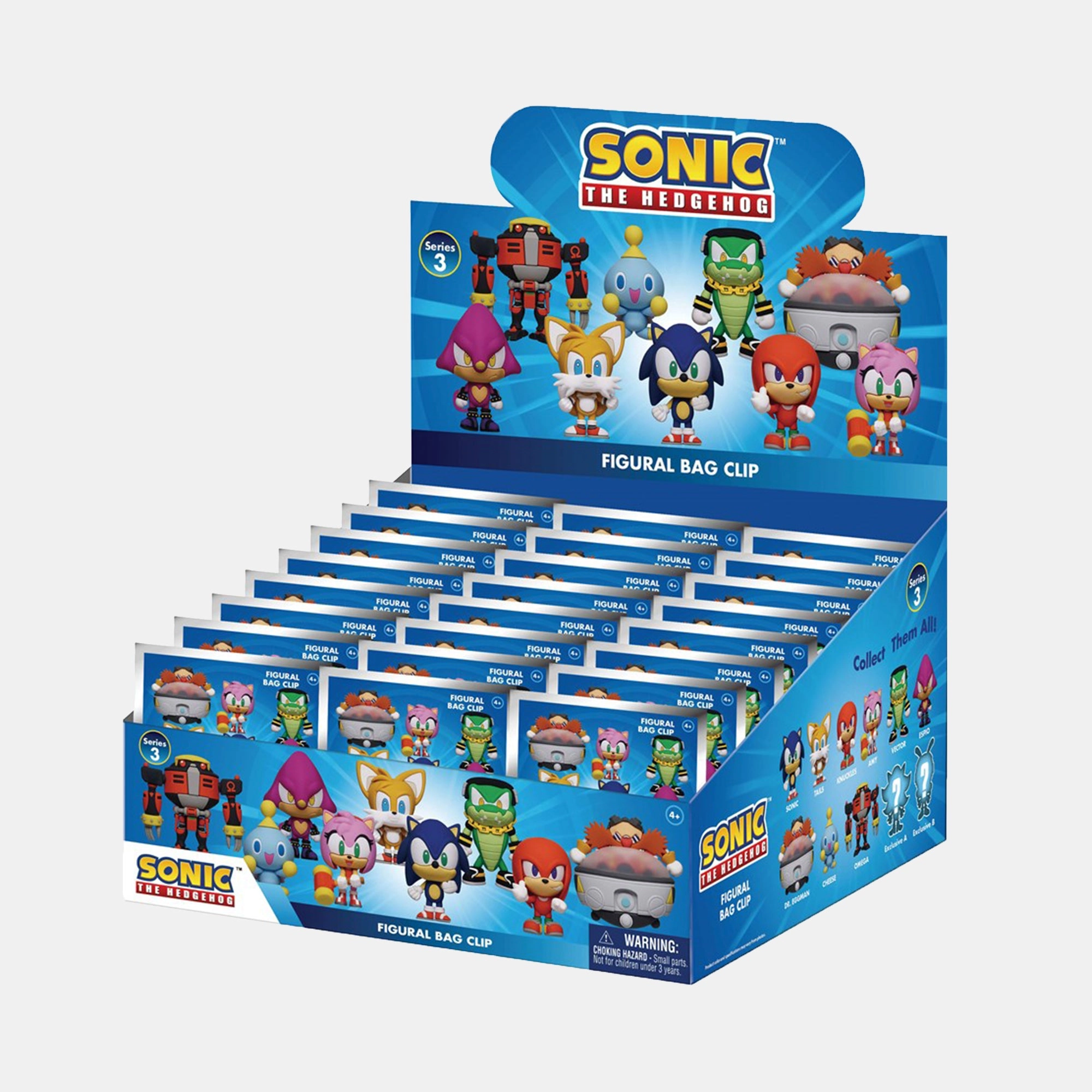 Sonic The Hedgehog - Sega Video Game Characters (5.08 cm) (B363584)
