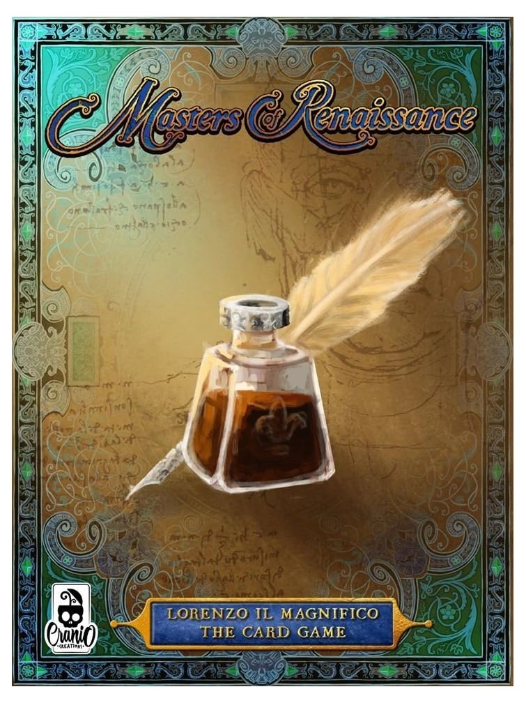 Cranio Creations Masters of Renaissance: Lorenzo Il Magnifico - Card Game