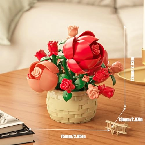 Mini Flowers Building Block - 128pcs