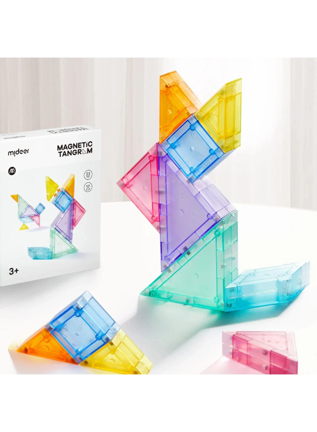 Magnetic Tangram - 3+