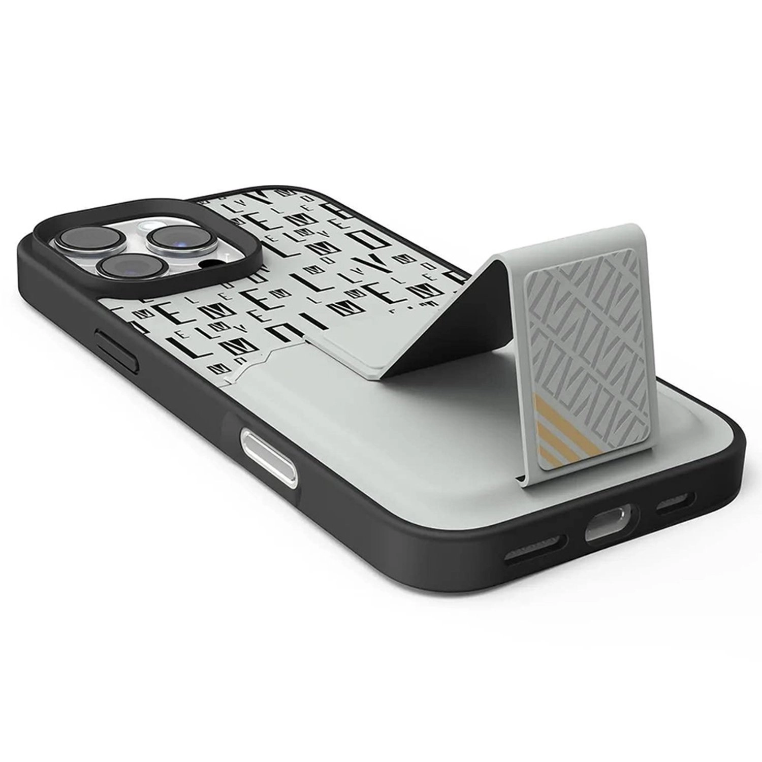 Morphix Cuero Gripstand Case - PU for iPhone 16 Pro