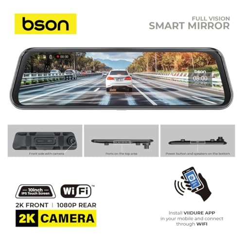 Full Vision Smart Mirror - 2K 1080P