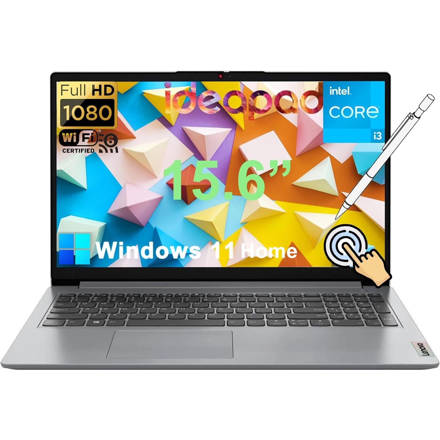 Lenovo 2025 IdeaPad - 15.6'' Core i3-1215U 24GB DDR4 1TB SSD