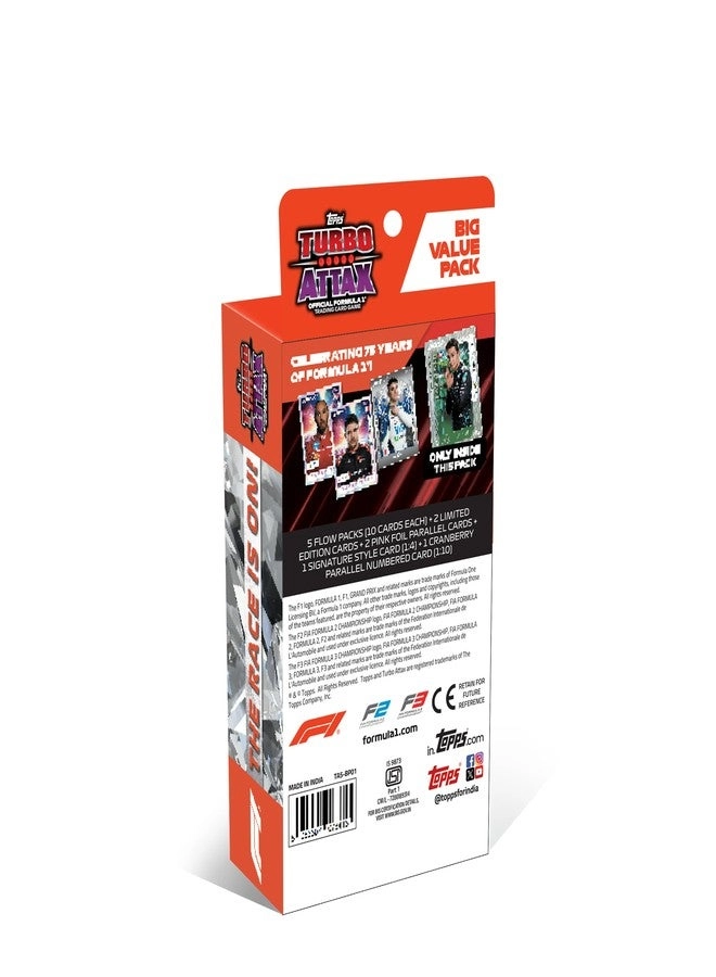 F1 Turbo Attax 2025 - 54pcs Big Value Pack