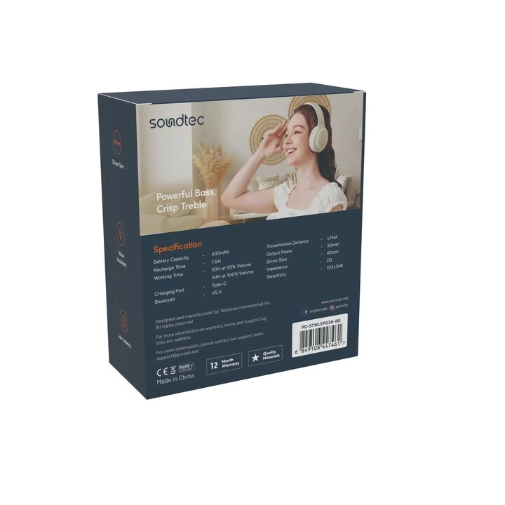 Soundtec Zen Wireless Headphone