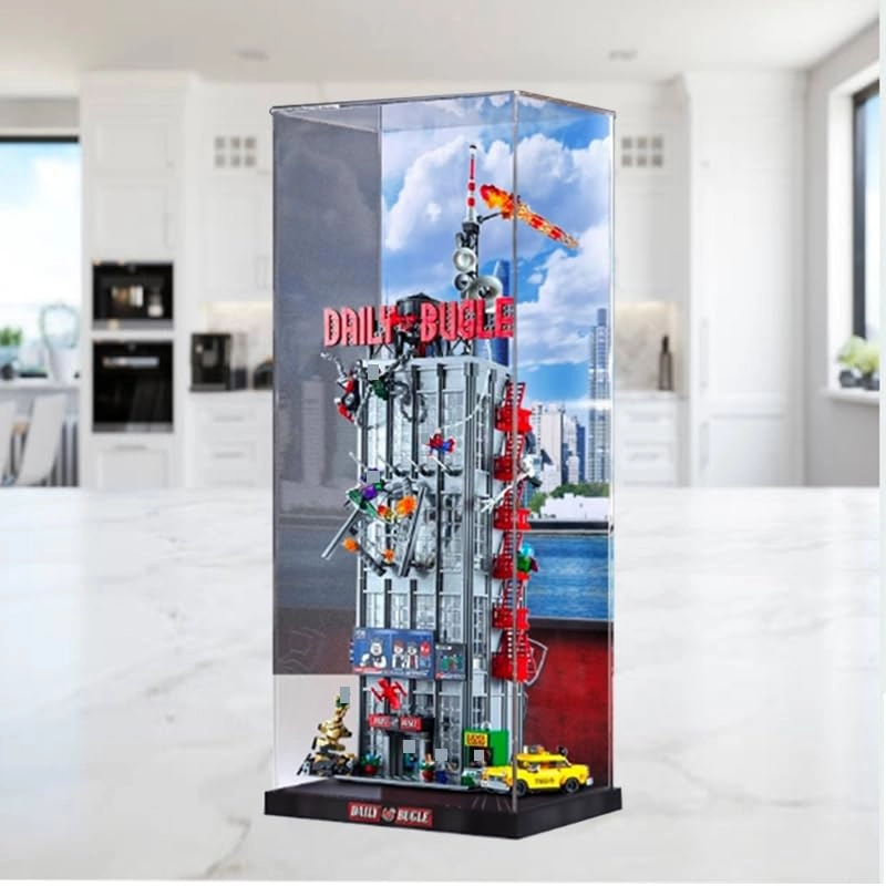 Clear Acrylic Display Case - Lego