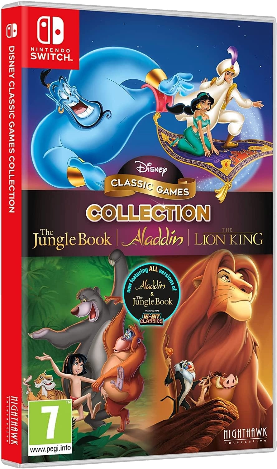 Disney Classic Aladdin and Lion King and Jungle Book - Nintendo Switch