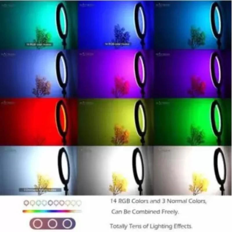 Ring Light - RGB 16 Colors Desktop Soft LED