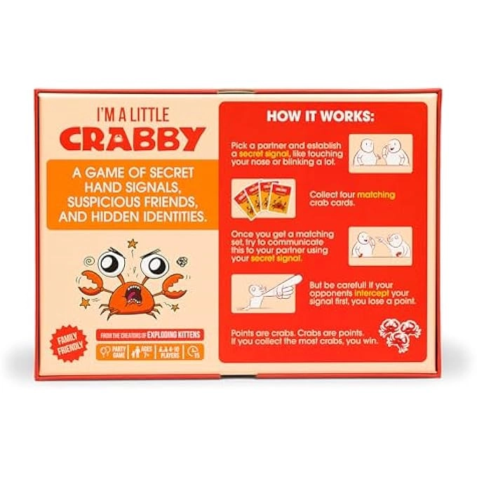I'M A LITTLE CRABBY