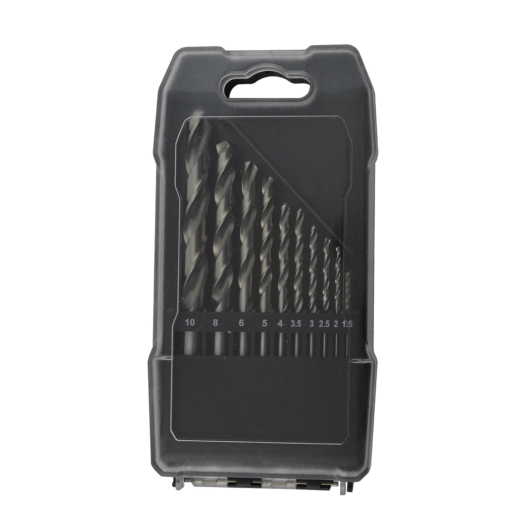 Universal Metal Drill Bit Set - High speed steel 10 piece(s)