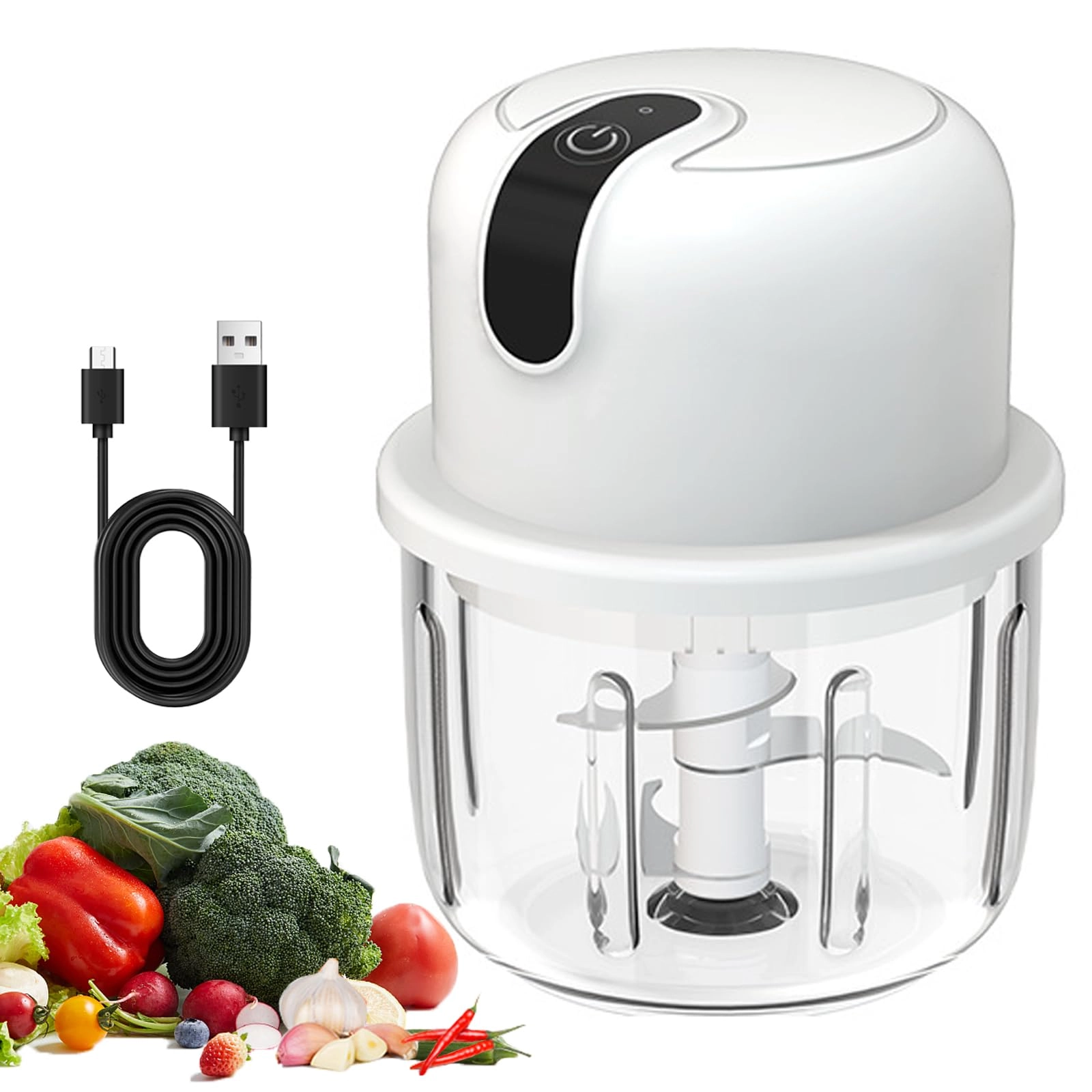 GEYUEYA Home Onion Chopper - 350 ml USB