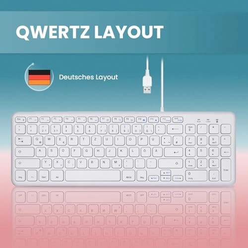 PERIBOARD-213 - QWERTZ Wired