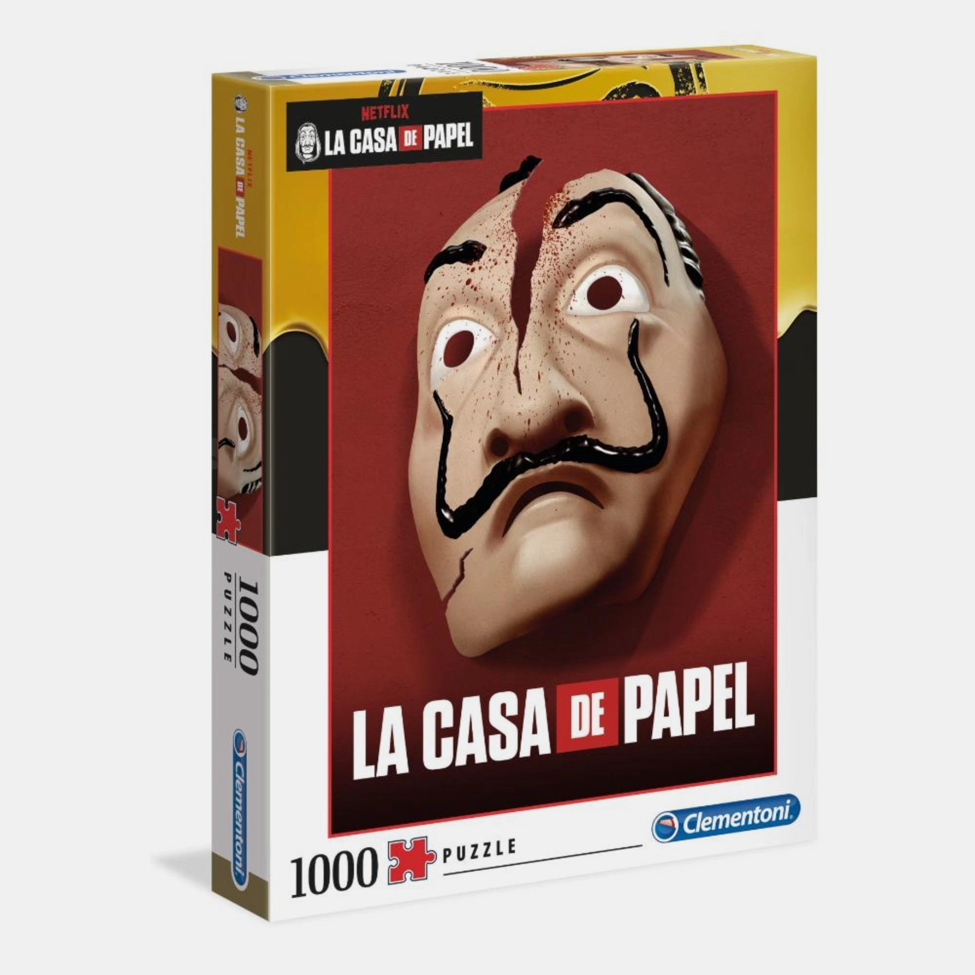 Clementoni La Casa De Papel Mask Puzzle (ALGT-39533) - 1000 pcs