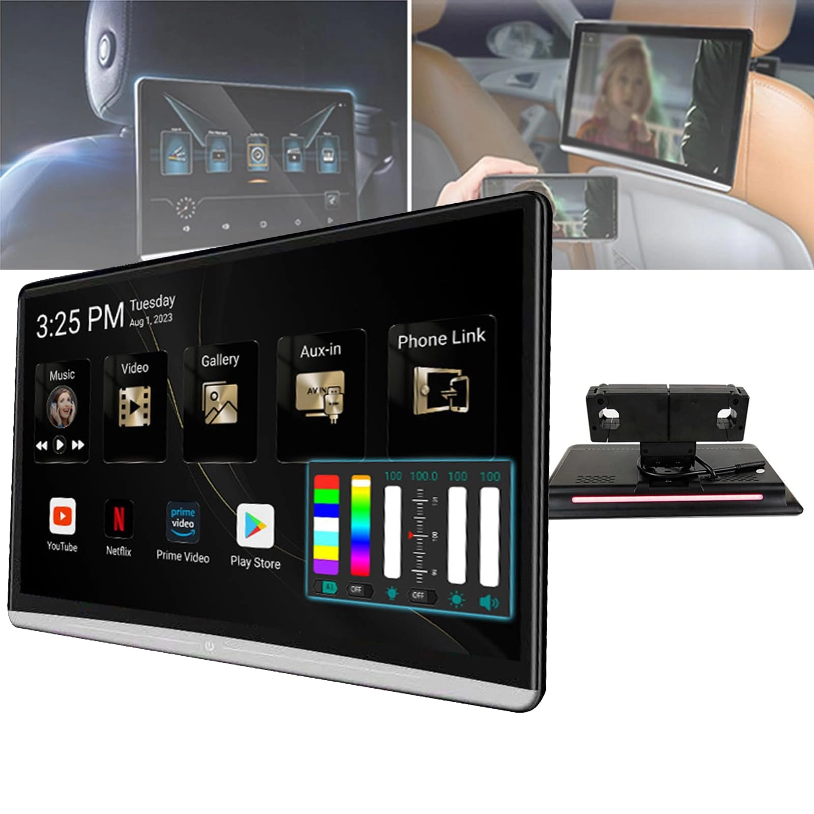 headrest car monitor - 11.6in