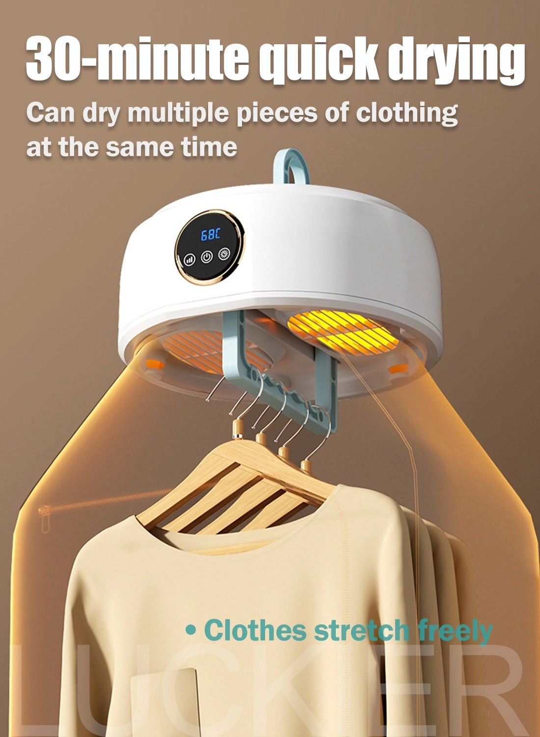 Portable Clothes Dryer - 1.2 kg