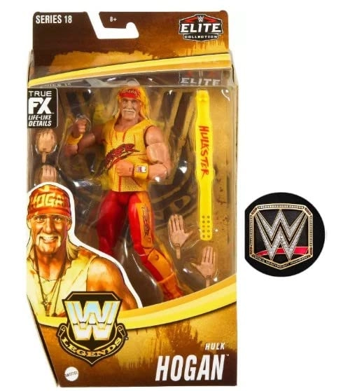 Mattel Hulk Hogan - Elite Legends Collection - 6-inch (15.24 cm) (WWELSE22)