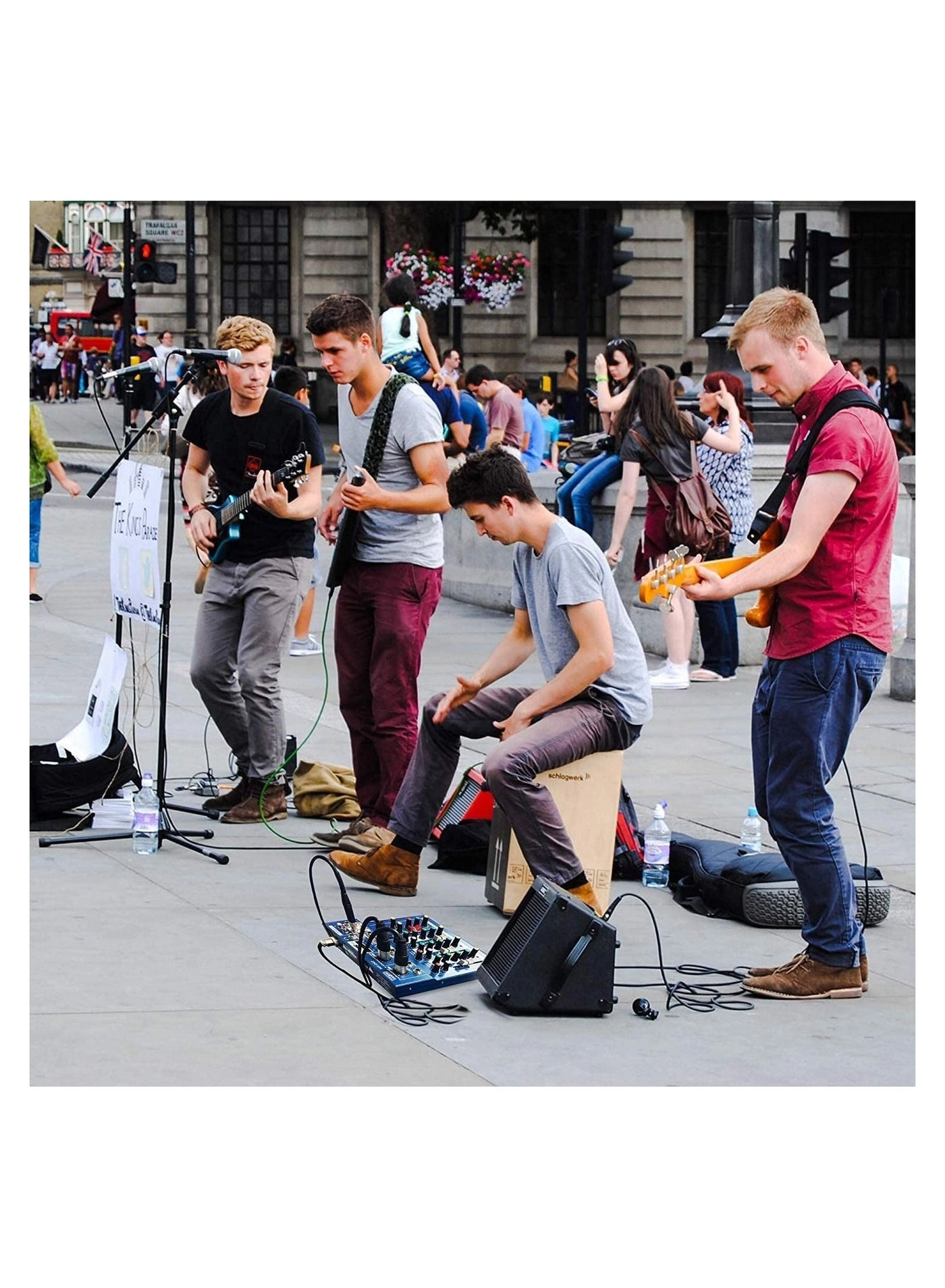 Sound Mixing Console - 4 Channels