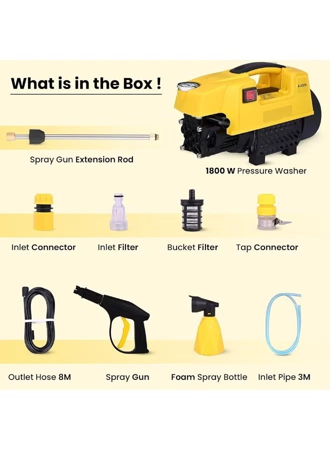 High Pressure Pump - 1800W 120 Bar 6.5L/Min