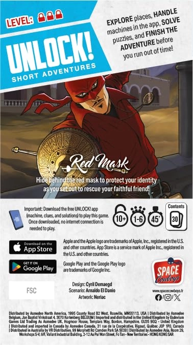 Unlock!: Short Adventures 7 - Red Mask