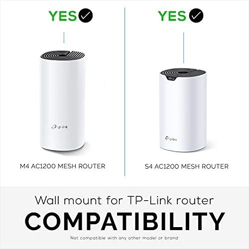 Adhesive Deco Wall Mount Holder - Single TP Link Deco M4 & S4