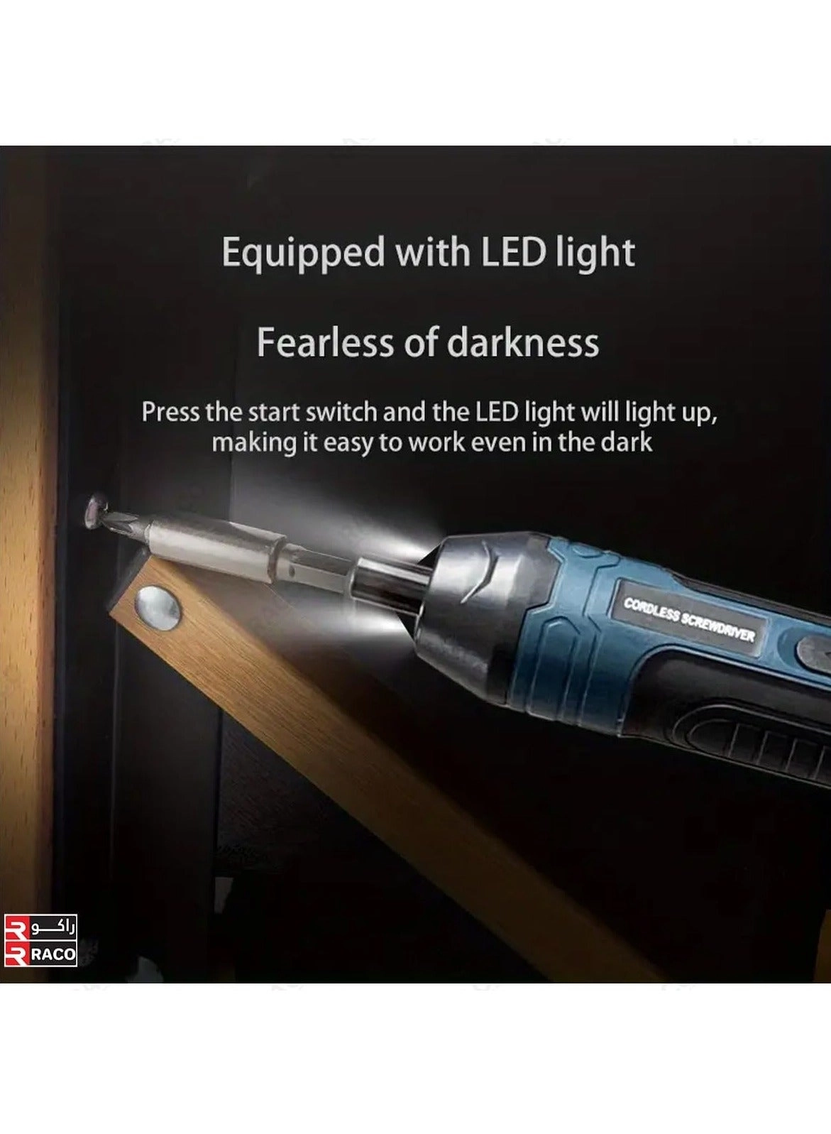 Flexible Electric Screwdriver - 1300mAh