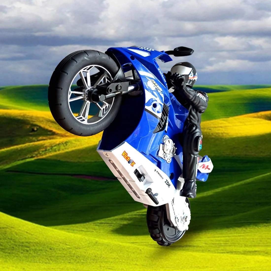 RC Motorcycle - 1:60 Scale