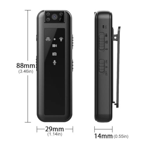 Mini Portable Body Camera - 1920*1080 256GB