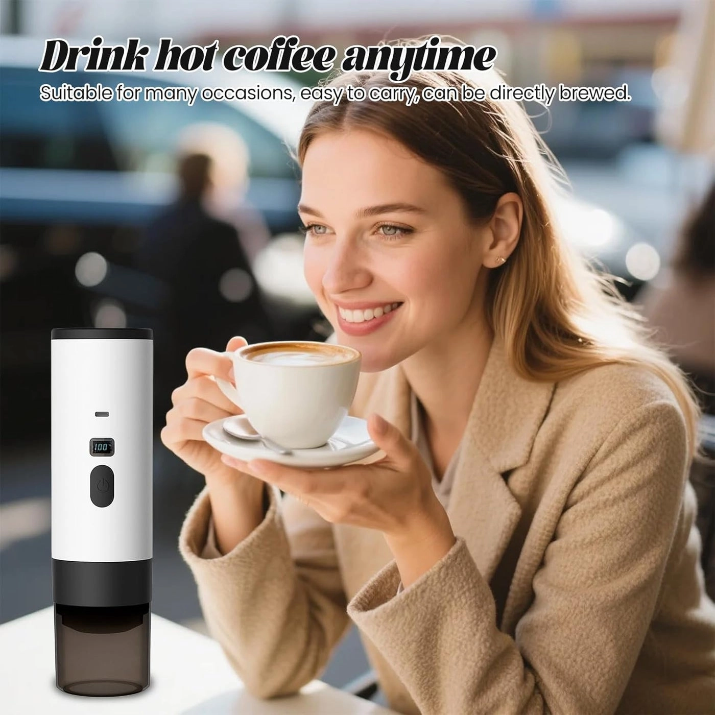 GLEVAR Travel Coffee Maker