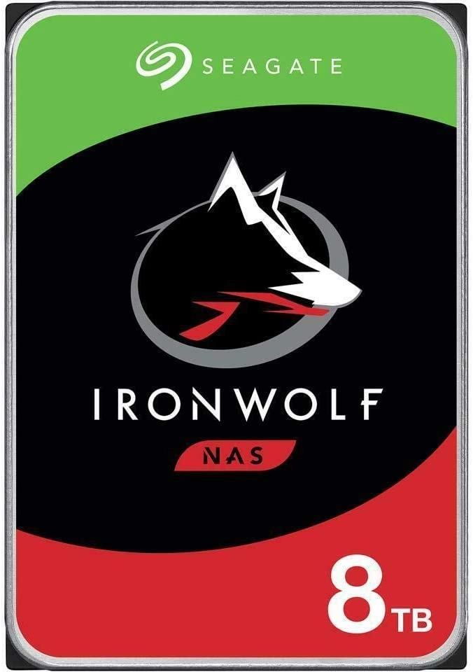 Seagate IronWolf 3.5" 7200rpm 256MB SATA 6Gb/s (ST8000VN004) - 8TB