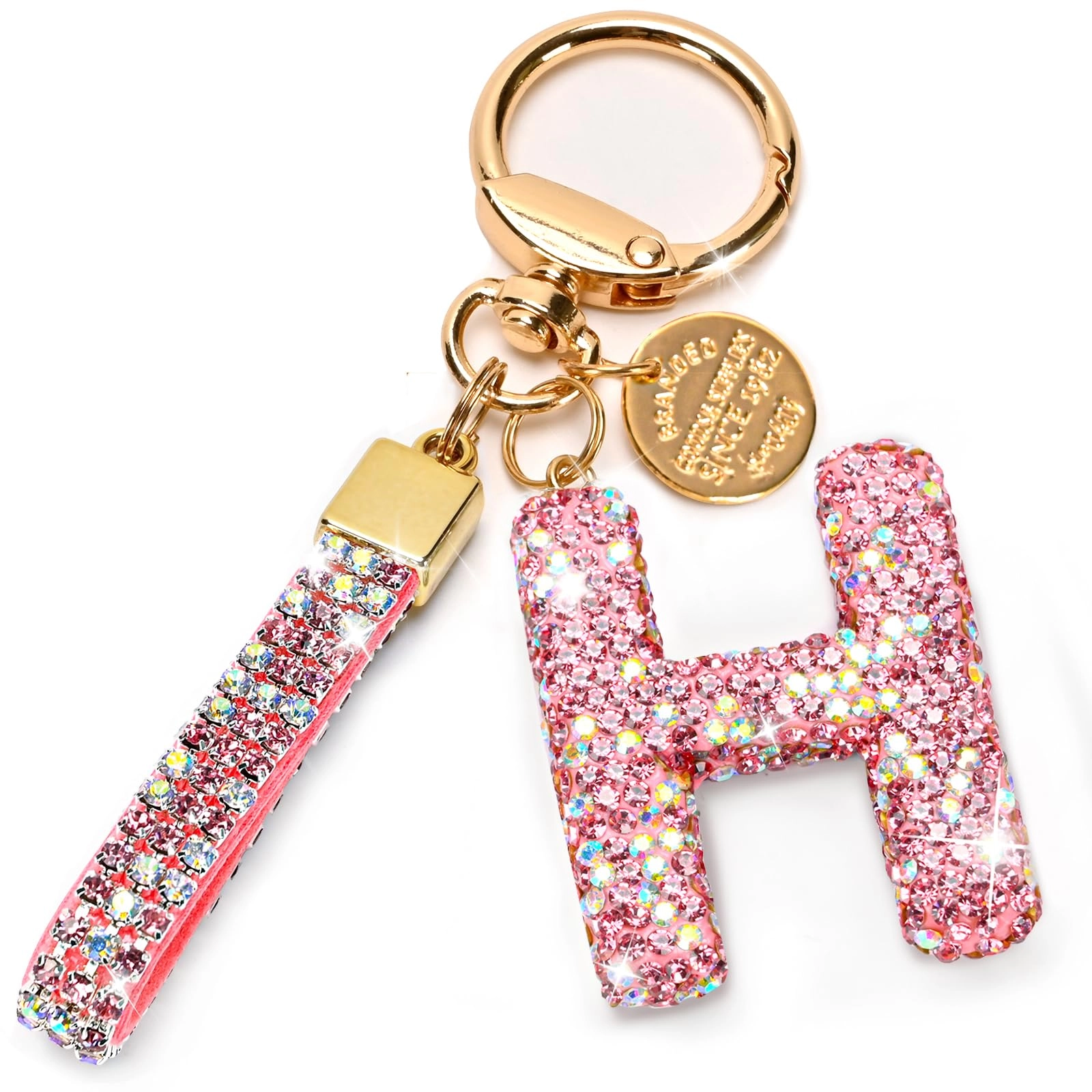 Initial Letter Keychain