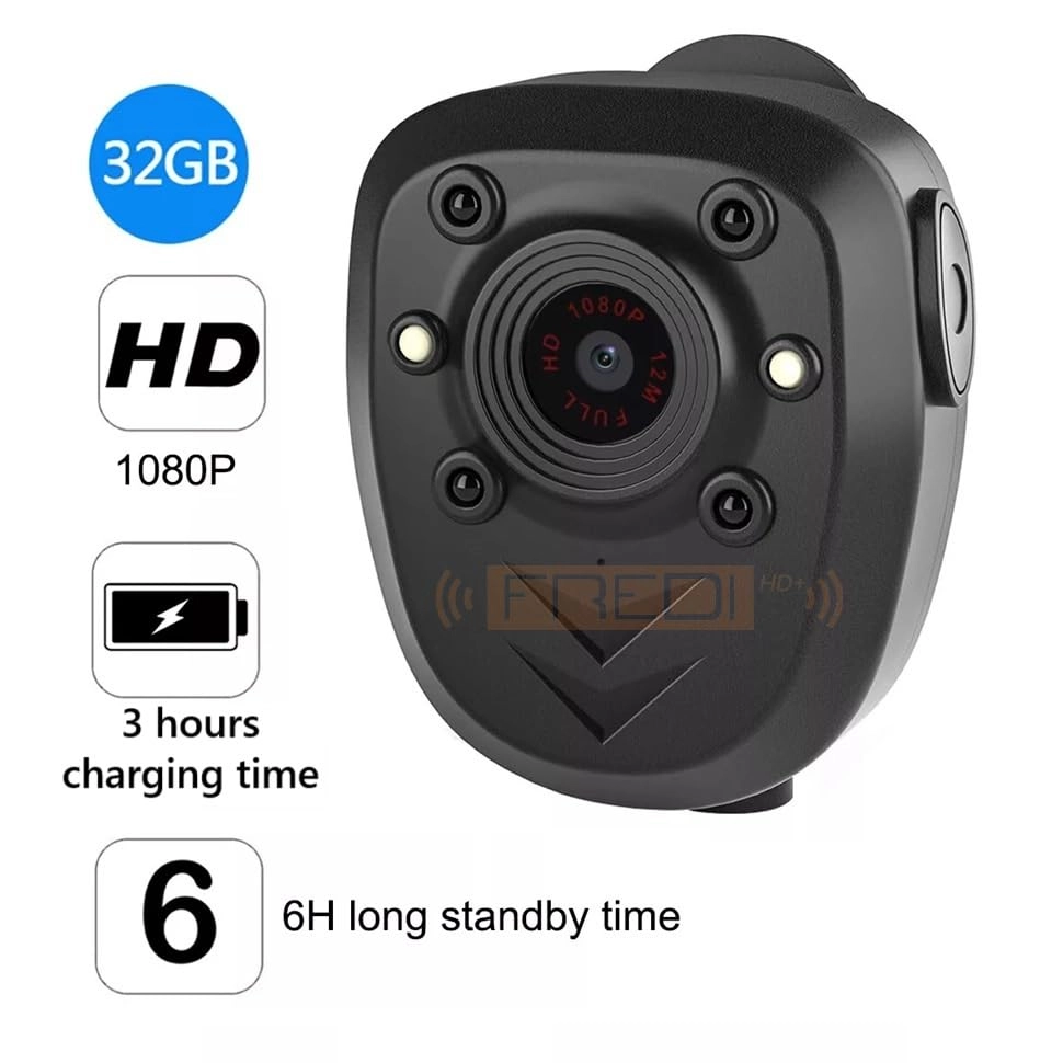 Mini Bodyworn Camera - 1920*1080P 32G