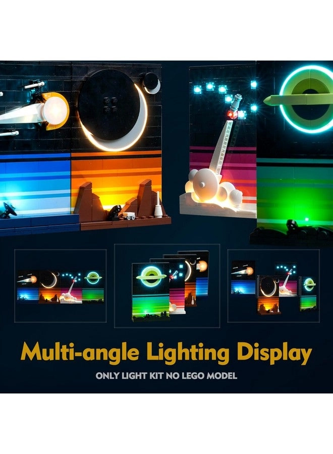 Light Kit - for LEGO Tales of The Space Age 21340 DIY Lighting