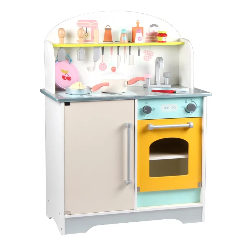 Kids Wooden Japanese F Type Kitchen Playset (GB-MSN 20003AB)