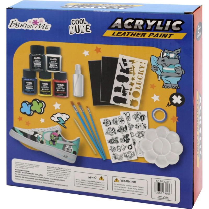 Coloring Sneakers Boy - Coloring Activity Set 5 pcs