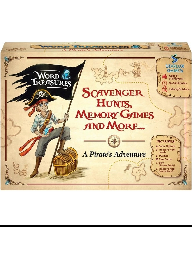 Starlux Games Word Treasures - English 4-8+