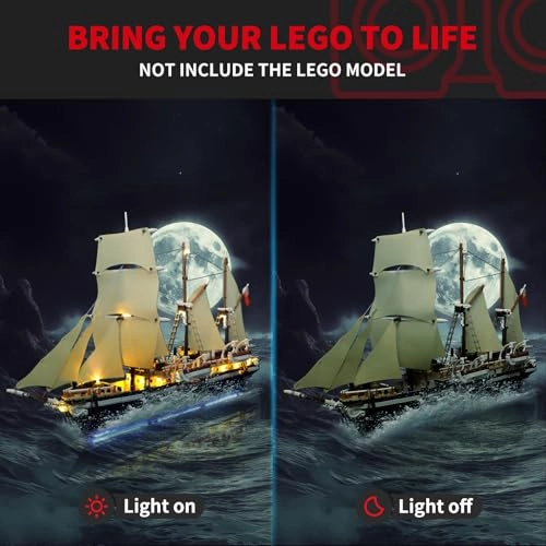 LED Light Kit for LEGO Icons The Endurance Ship 10335