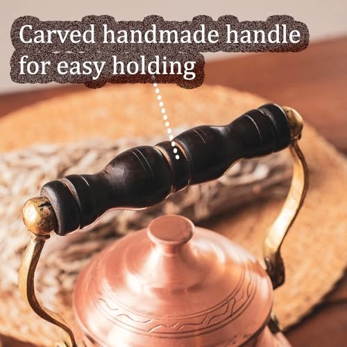 Turkish TeaPot - Copper 1.5 Liters