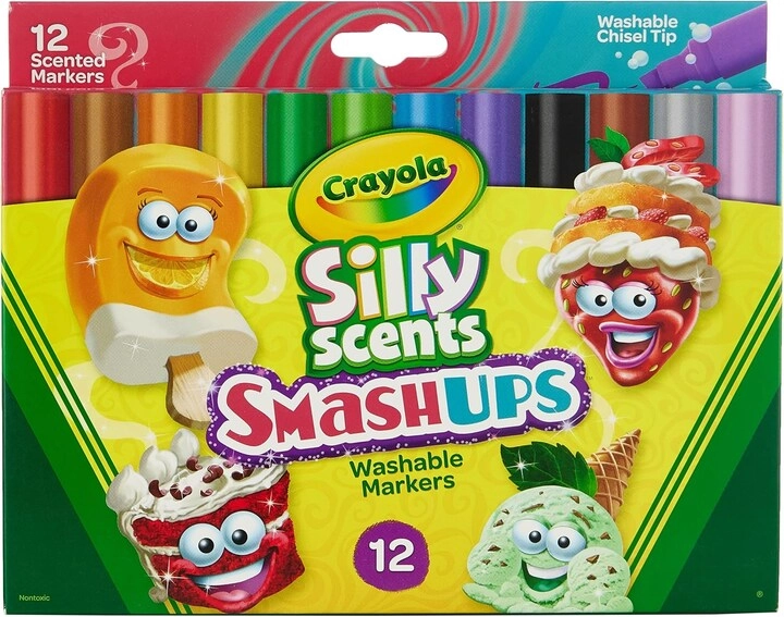 COLOR LAND CHILDRENS TOYS CENTER LLC Silly Scents Smash Ups - Multicoloured Wedge Tip