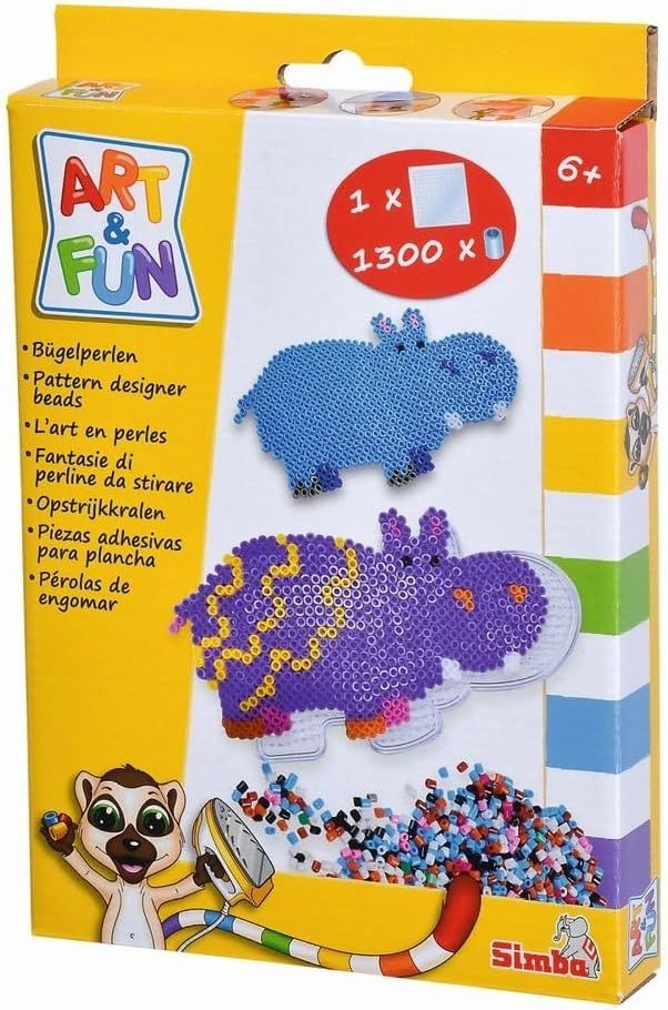 Art And Fun Ironing Beads Animals - 1Pc