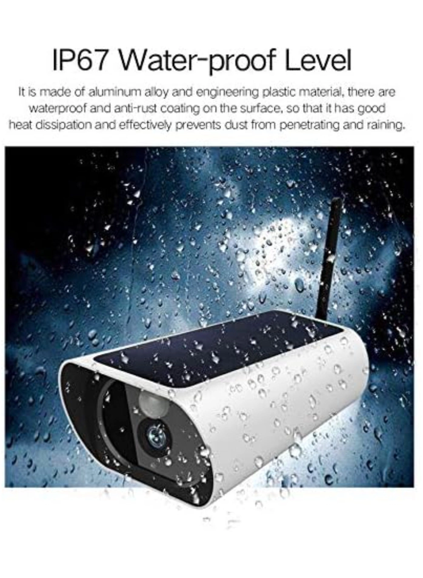 Solar Surveillance Camera 1080P