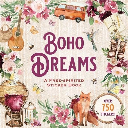Peter Pauper Press Boho Dreams Sticker Book