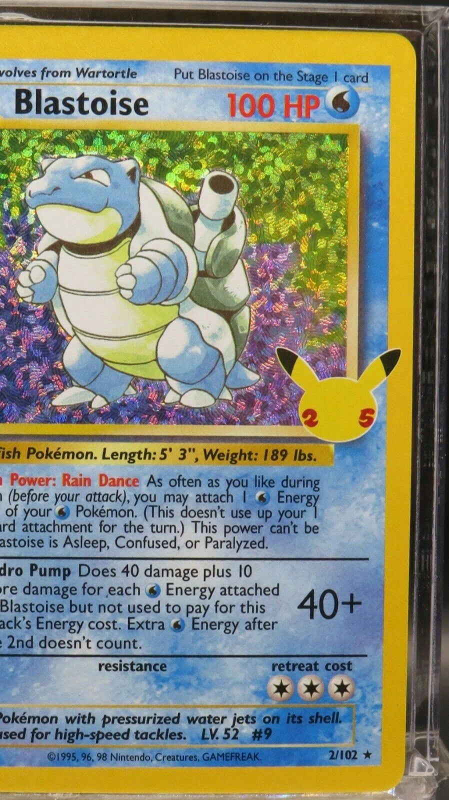 BLASTOISE Celebrations CLASSIC COLLECTION - Single Card