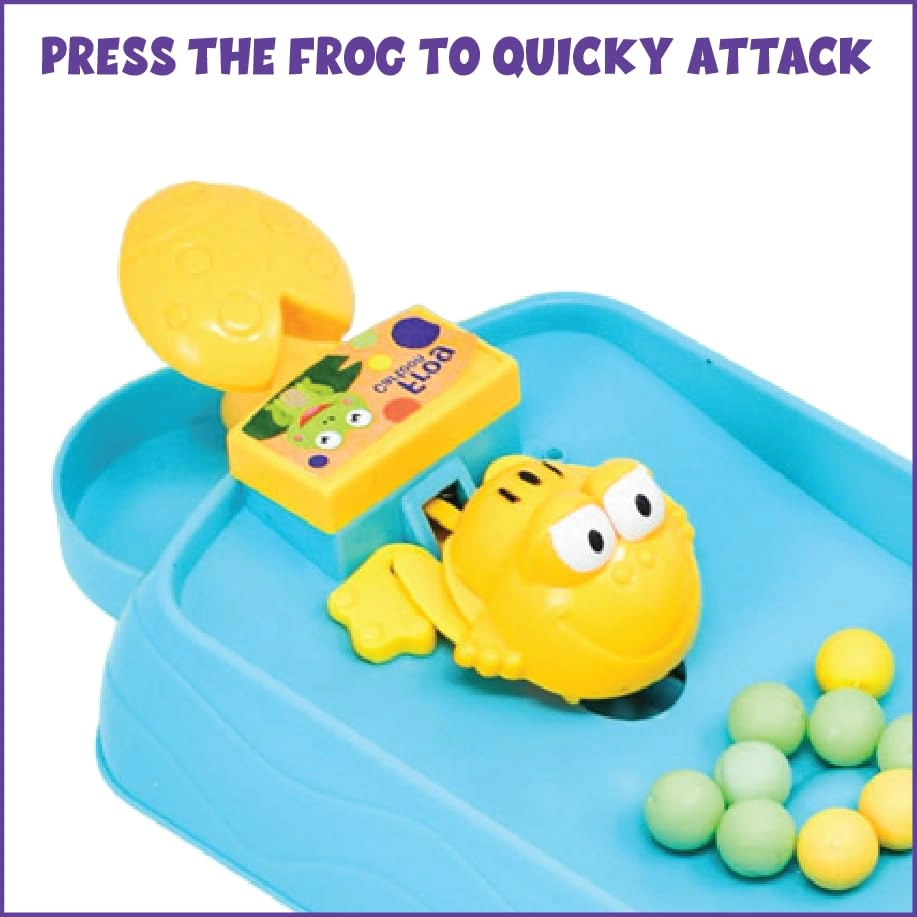 ToyMagic Hungry Feed Me Frog Game - 4 years+