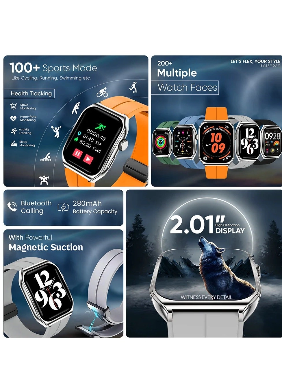 Pronto Flex 40mm Stainless Steel