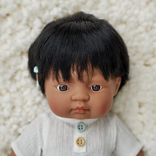 PACIFICA Baby Doll - 38cm Hispanic Boy with Hearing Aid Ages 3+