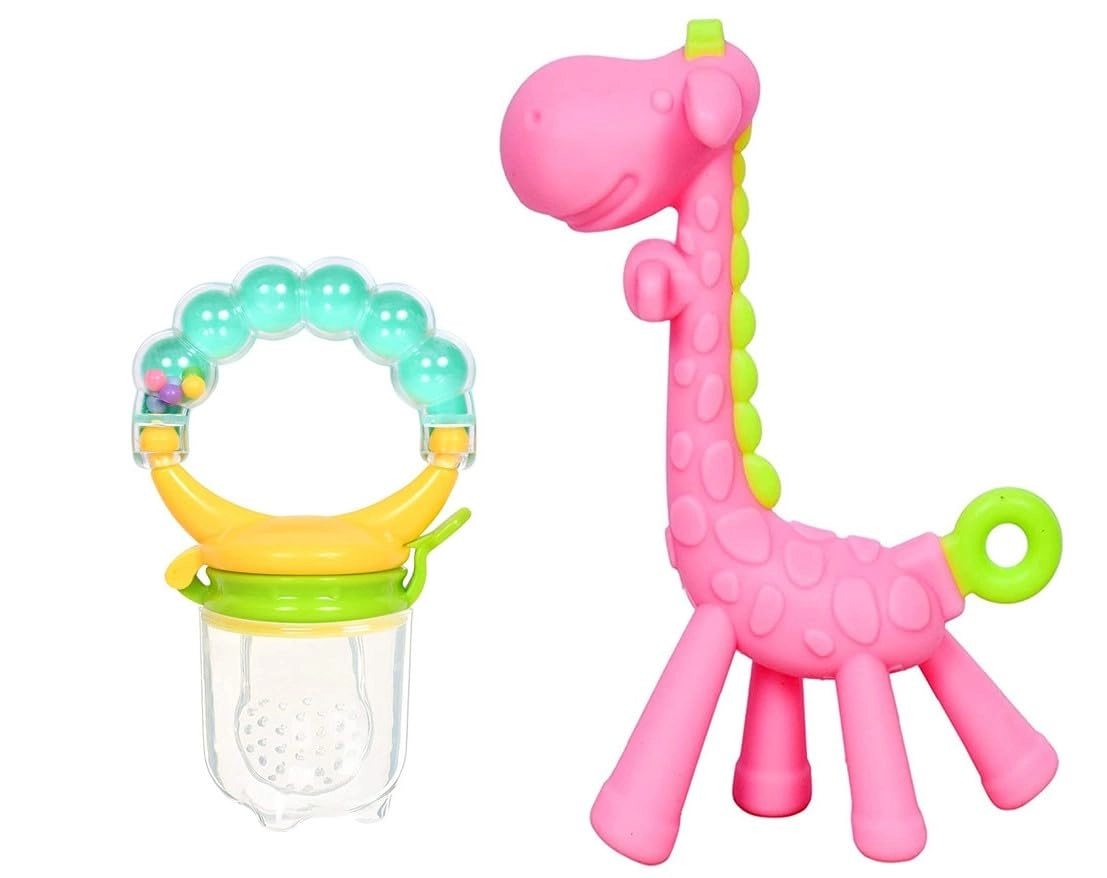 Giraffe Teether - Silicone