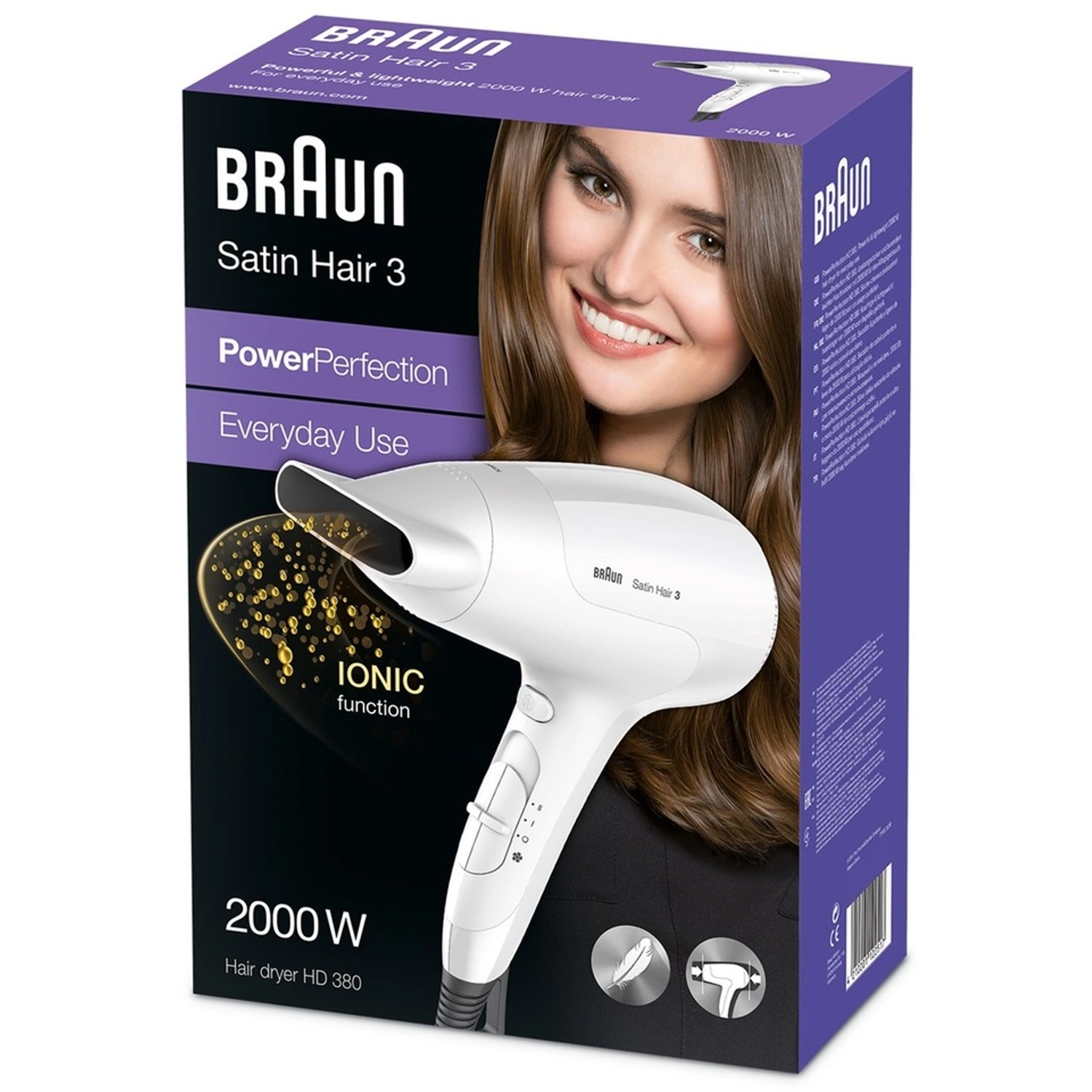 HD380 - Hair Dryer 2000W White
