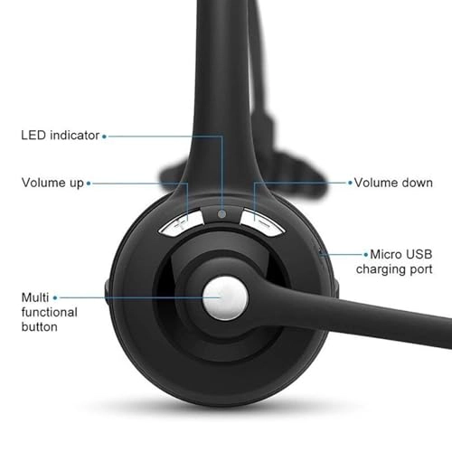Single Ear BT Wireless Headset