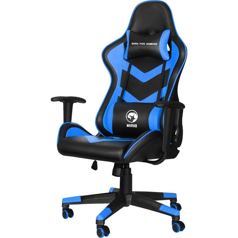 Marvo Scorpion CH-106 - Black/Blue Gaming Chair